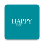 happysize: plus size fashion android application logo